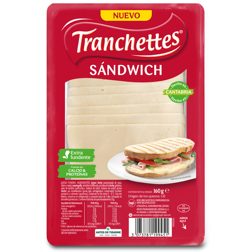 TRANCHETTES SANDWICH 160G