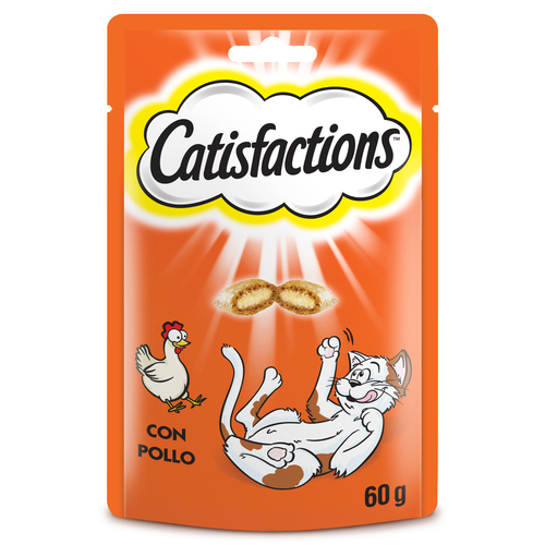 CATISFACTIONS POLLASTRE SNACK GAT 60g