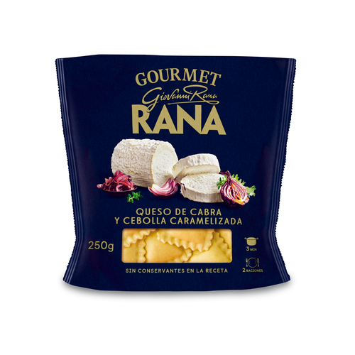 RAVIOLI RANA Q.CABRA CEB.CARAM.250gr