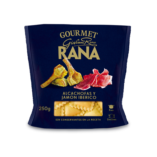 RAVIOLI CARXOFA/PERN.GOURMET RANA 250g