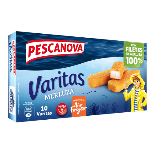 VARITAS MERLUZA EMPANADA PESCANOVA 300G