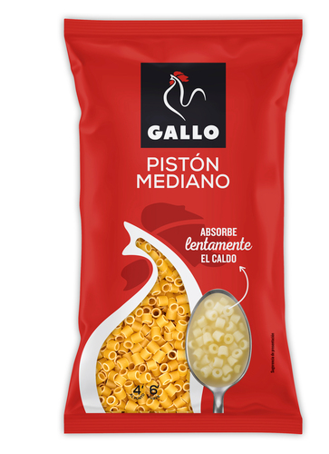 PASTA SOPA GALLO PISTON MEDIO 250G