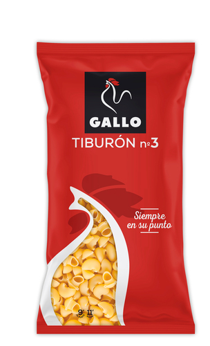 PASTA DE SOPA GALLO TIBURON 3 250G