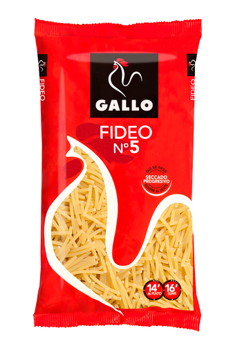 PASTA SOPA GALLO FIDEOS N5 250G