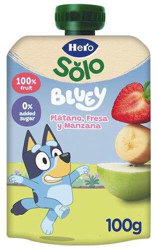 HERO NANOS PLATANO FRESA POUCH 100