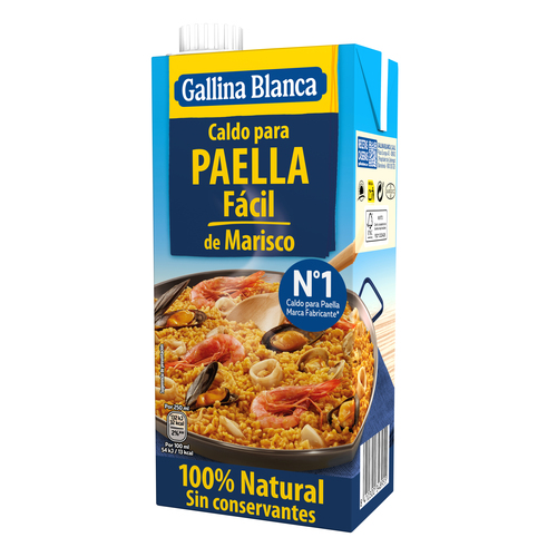 CALDO PAELLA FACIL G.BLANCA BR-1L