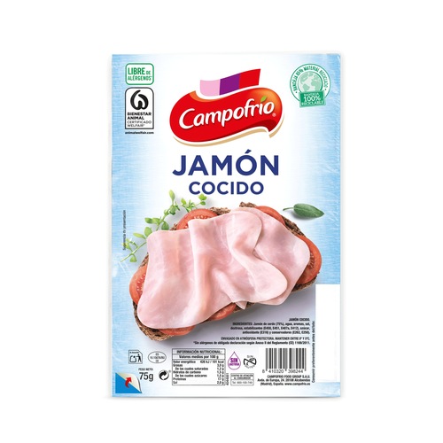 JAMON COCIDO CAMPOFRIO 75G