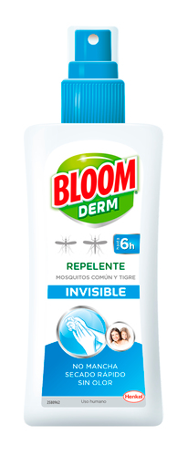 BLOOM DERMO REPELENTE INVISIBLE SP.10cl