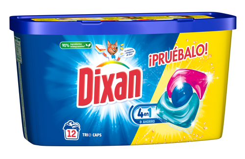 DETERGENTE TRIO CAPS DIXAN 156gr 12D