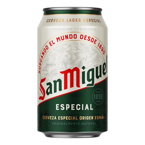 CERVEZA SAN MIGUEL LATA 33CL