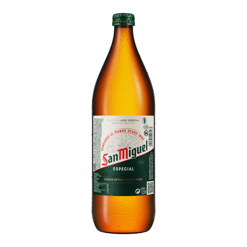 CERVEZA SAN MIGUEL 1L