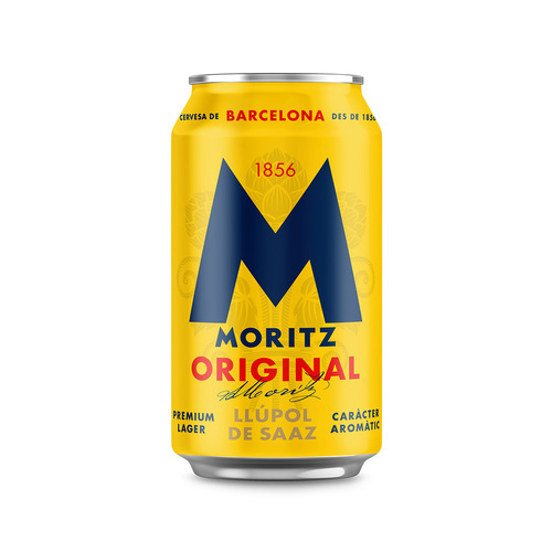 CERVEZA MORITZ LATA