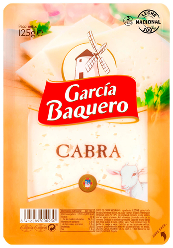FORMATGE G.BAQUERO CABRA LLENQUES 125G