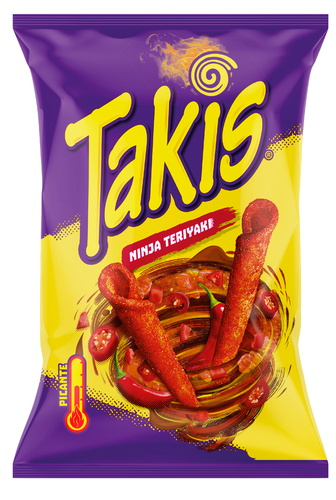 PATATAS TAKIS NINJA TERIYAKI 90G