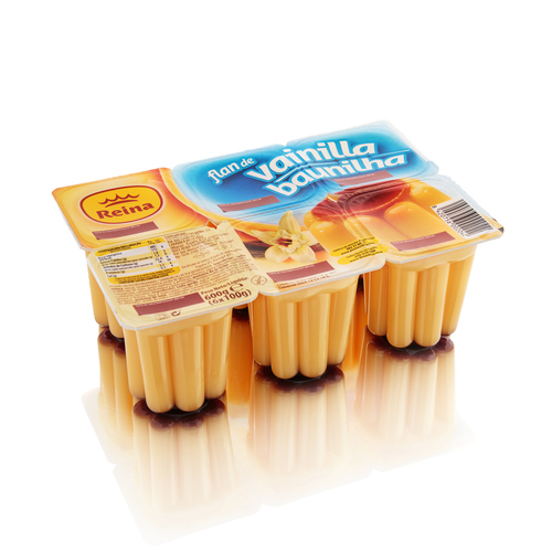 FLAN VAINILLA P6x100gr REINA