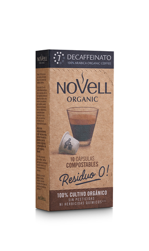 NOVELL CAFE ECO DESCAFEINAT CAP 10U