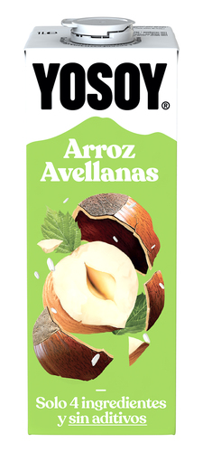 YOSOY BEGUDA ARROS I AVELLANA 1L