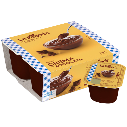 CREMA LA FAGEDA XOCOLATA P4X125G