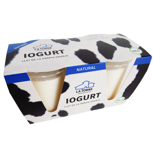 IOGURT NATURAL LA TORRE P2X125G