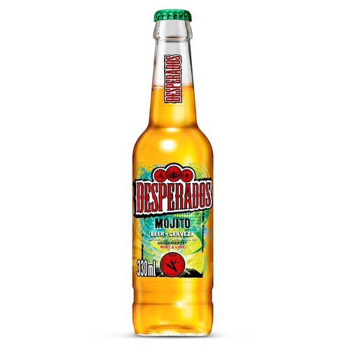 CERVESA DESPERADOS MOJITO 33cl AMP.5,9º
