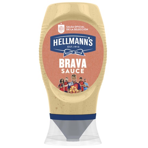 SALSA BRAVA HELLMANNS 250ml