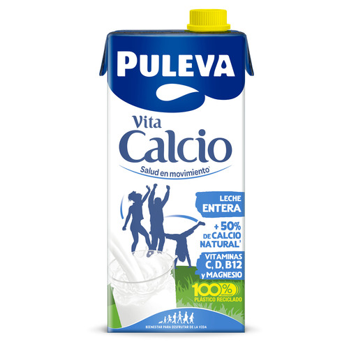 LLET PULEVA CALCIO NATURAL
