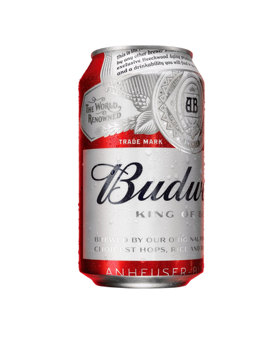 CERVEZA BUDWEISER LATA 33cl