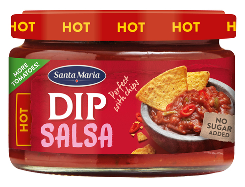 SALSA DIP STA MARIA 250G HOT