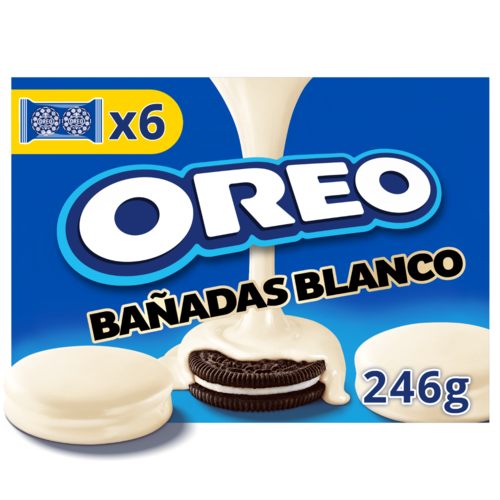 OREO BAÑADAS CHOCOLATE BLANCO 246g