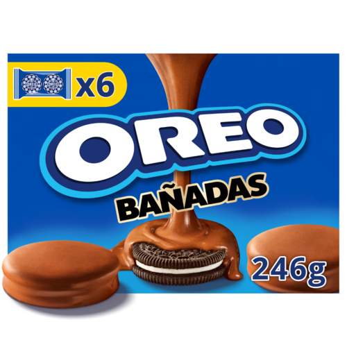 OREO BAÑADAS CHOCOLATE 246g