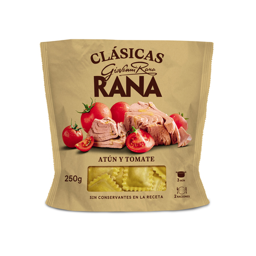 RAVIOLI RANA ATUN Y TOMATE 250G
