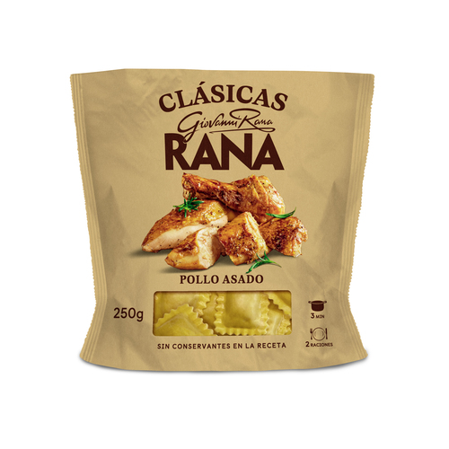 RAVIOLI RANA POLLO ASADO 250gr
