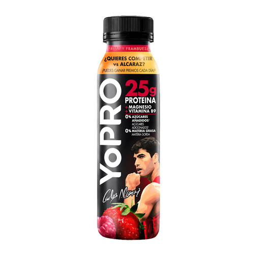 YOPRO DRINKS FRESA FRAMBUESA 2