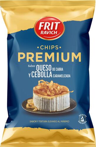 CHIPS PREMIUM F-RAVICH QUESO CABRA.160gr