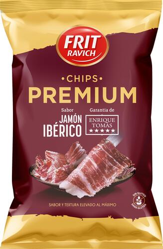 CHIPS PREMI.JAMON E.TOMAS F.RAVICH 155G