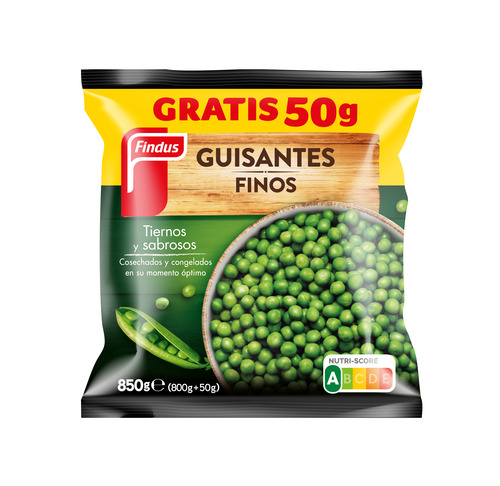 GUISANTES FINOS FINDUS 800GR