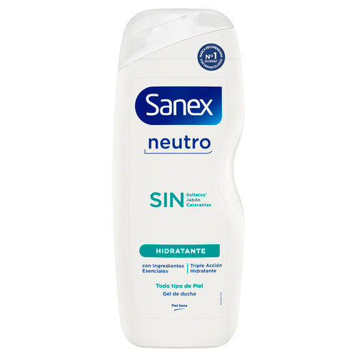 GEL SANEX ZERO% PIEL NORMAL 600ML