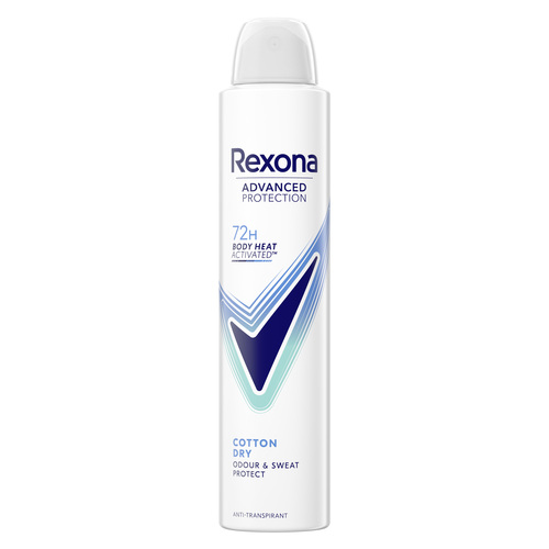 REXONA DESOD.72H ALGODON 200ML